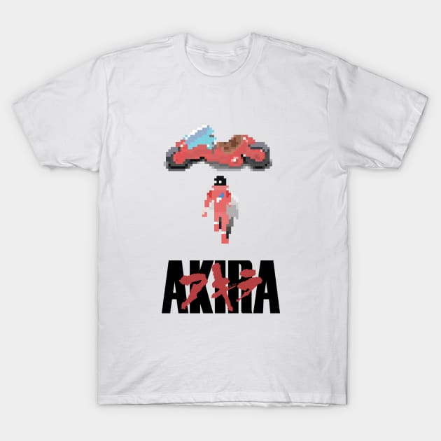 Akira Pixel art (8bit) T-Shirt by ControllerGeek
